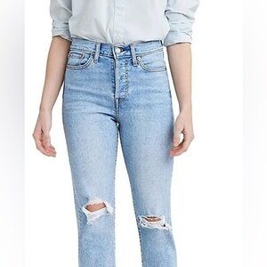 Levi's Light Blue Straight Leg Jeans